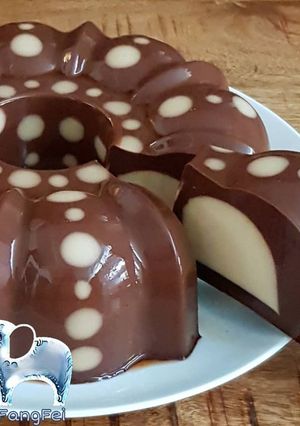 Foto resep Polkadot Inner Pudding