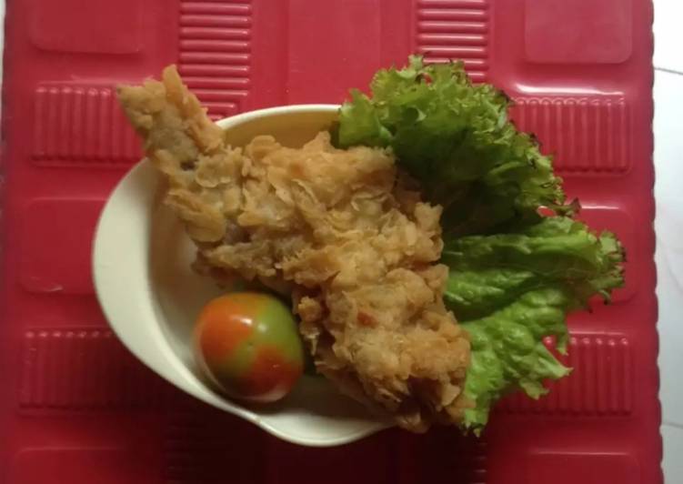 Resep !ENAK Ayam KFC (kw) masakan sehari hari