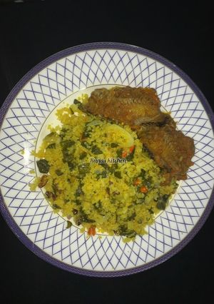 Danbum shinkafa Recipe By RuNas kitchen ainihin hoton girkin