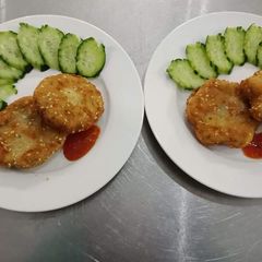 A picture of Potatoes cutlets.