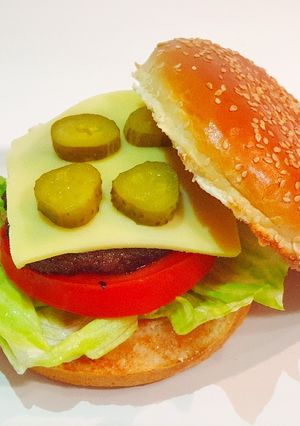صورة لوصفة سندويش برغر اللحم 😋