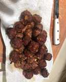 Albóndigas de carne al pistacho