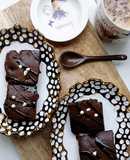 Ragi Flour Cocoa Brownie with Mocha