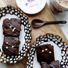 A picture of Ragi Flour Cocoa Brownie.