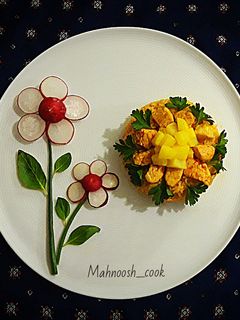 عکسی از دستور استانبولی پلو با مرغ