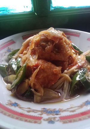 Foto resep Enoki chicken blackpaper