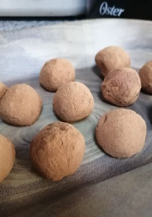 Una foto de Trufas de chocolate💕🌈