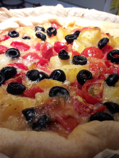 Foto di Torta salata patate e pomodorino ciliegino