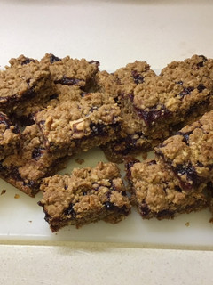 A picture of Cinnamon crumble crunch squares #mycookbook.