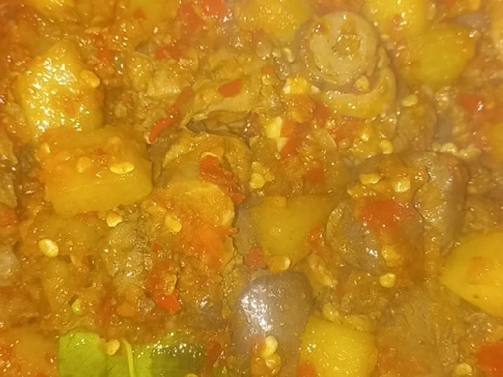 Cara Gampang Menyiapkan Resep  Sambel Goreng kentang ati ampela yang Lezat Sekali, Bisa Manjain Lidah