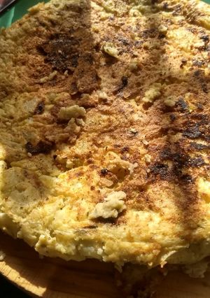 Una foto de Tortilla de verduras