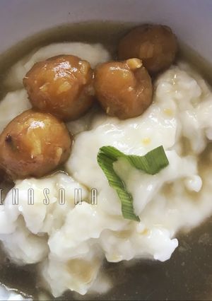 Foto resep Bubur sumsum cendil ubi lembu