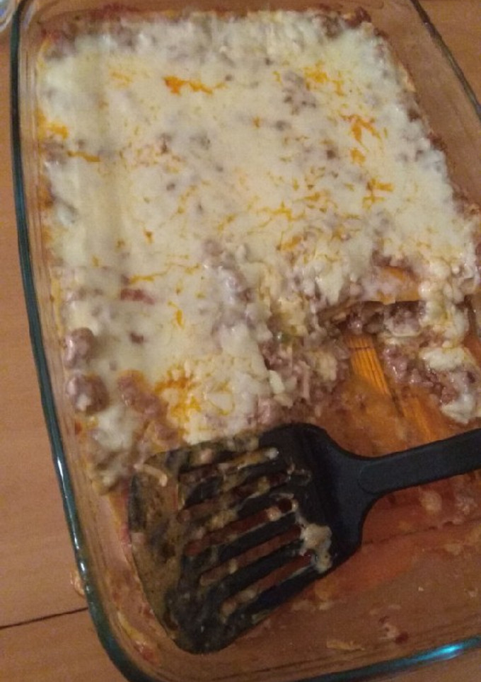 Una foto de Lasaña de carne