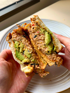 A picture of Sushi Bake Sandwich.