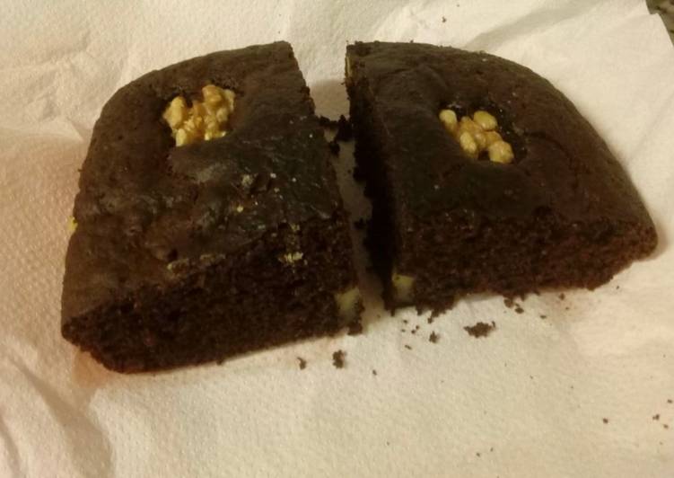 Tarta de chocolate rollo brownie
