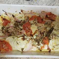 Una foto de Lasaña vegetariana zapallito italiano