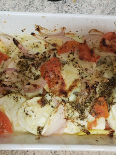Una foto de Lasaña vegetariana zapallito italiano