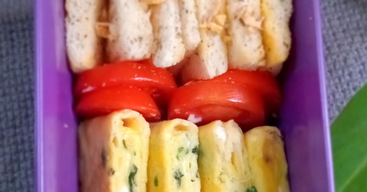 Omellete Praktis & Garlic Toast🍳🥪