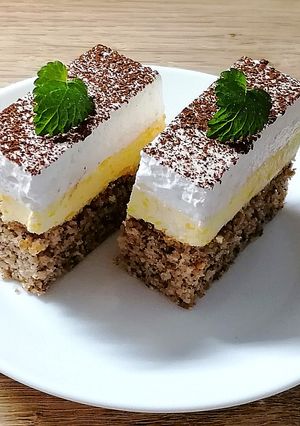 Diós krémes recept fotója