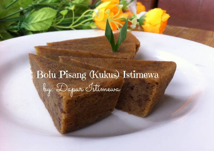 Bolu Pisang (Kukus) Istimewa