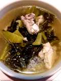 ไก่ต้มผักกาดดอง