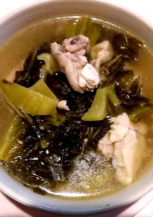 รูปของ ไก่ต้มผักกาดดอง