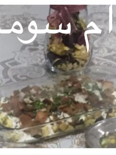 صورة لوصفة صينية الخضار باللبن والطحينه