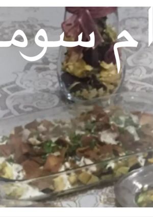 صورة لوصفة صينية الخضار باللبن والطحينه