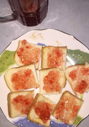 รูปของ ขนมปังปิ้ง🍞🍓✨ by หม้อทอดไร้น้ำมัน