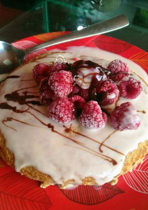 Una foto de Tortilla de avena con yogurt