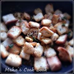 A picture of Masala Toast.