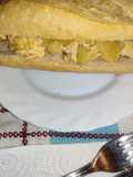 Tortilla con patatas del guiso