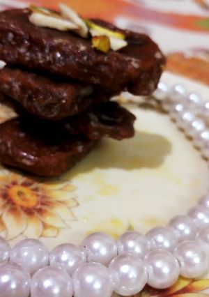 A picture of Crunchy Burfi.