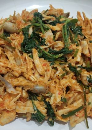 Foto resep Ayam Suir Kemangi Pedas
