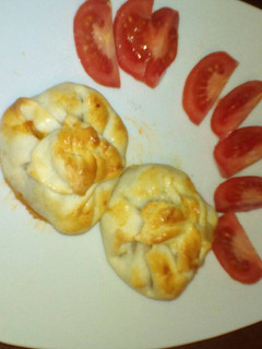Una foto de Saquitos rellenos