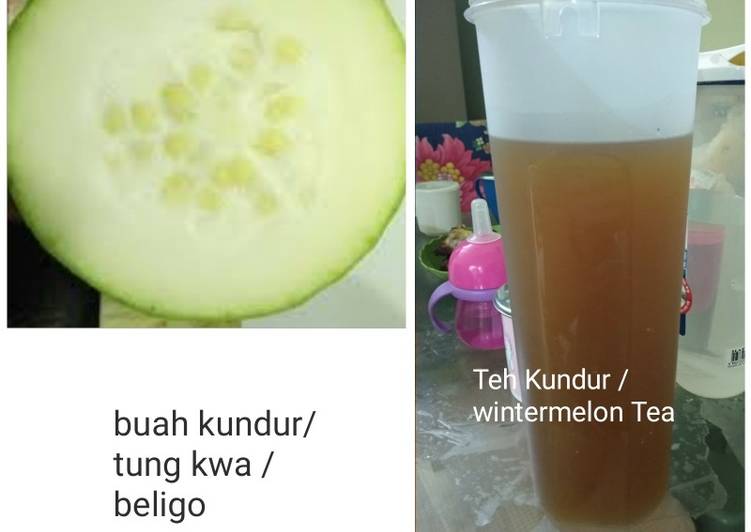 Resep Wintermelon Tea / Teh Kundur, Sempurna