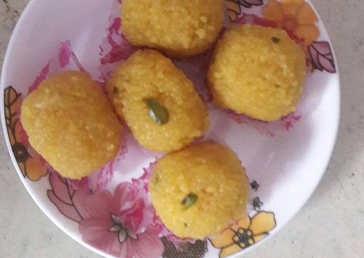 Recipe: Eating on a Dime Moti choor ke laddu