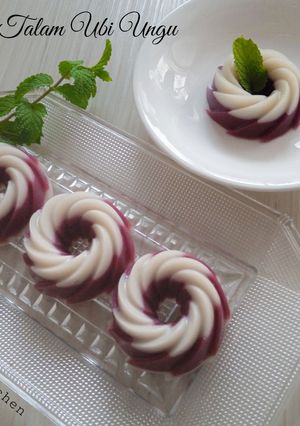 Foto resep Kue Talam Ubi Ungu