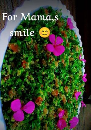 صورة لوصفة تبولة