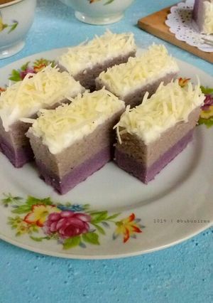 Foto resep Bolu Lapis Kukus Taro