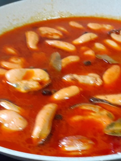Una foto de Mejillones en escabeche