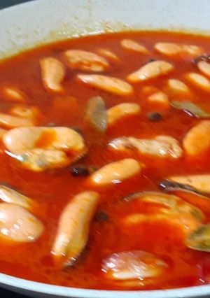 Una foto de Mejillones en escabeche