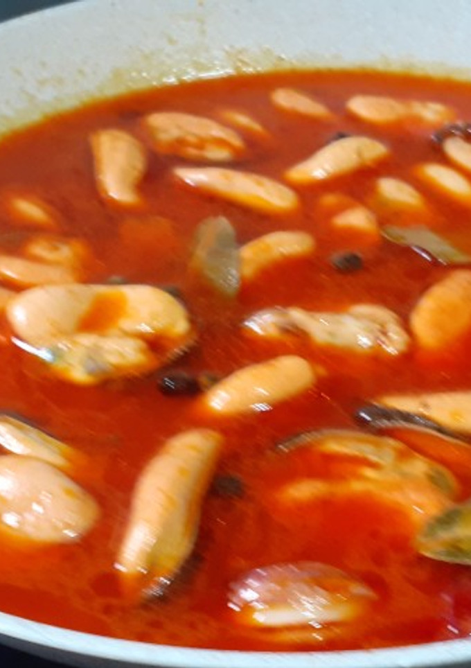 Una foto de Mejillones en escabeche