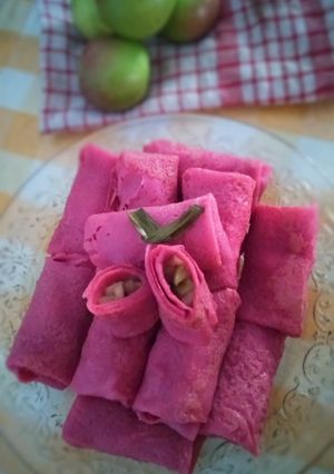 Foto resep Dadar gulung isi apel manis 😉😉