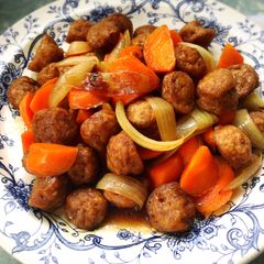 A picture of Soy meat and Oyster sauce stir-fry.