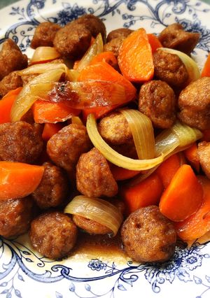 A picture of Soy meat and Oyster sauce stir-fry.
