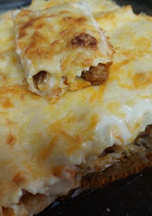 O poză a rețetei Cannelloni din carne tocată!.