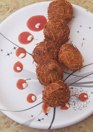 A picture of Mix veg cutlet.