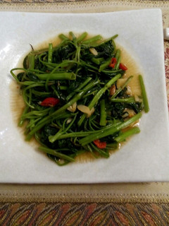 辣炒空心菜 的食譜成品照片