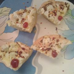 Egg delight made in oven or microwave A picture of Egg delight made in oven or microwave.